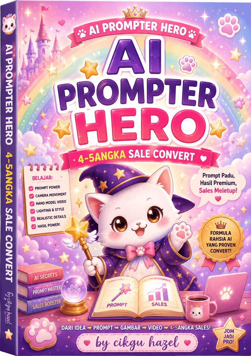 AI Prompter Hero by Cikgu Hazel